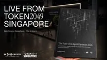 BeInCrypto Launches The State of AI Agent Payments 2026 Report at TOKEN2049 Singapore