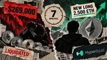 Machi loses $269,000 on ETH, then opens another long seven minutes later