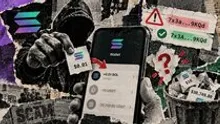 A Solana wallet tested a fake address with $10, then sent it $30,750