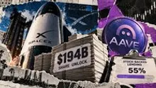 SpaceX’s $194 billion share unlock exposes a major risk in Aave’s tokenized stock ambitions