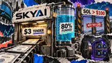 SkyAI risks SEC offer failure if SOL falls under $100
