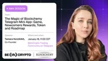 Blockchemy X Beincrypto AMA Session – The Magic of Blockchemy Telegram Mini App: Game, Newcomers Rewards, Token and Roadmap 