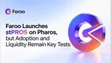 Faroo Launches stPROS on Pharos, but Adoption and Liquidity Remain Key Tests