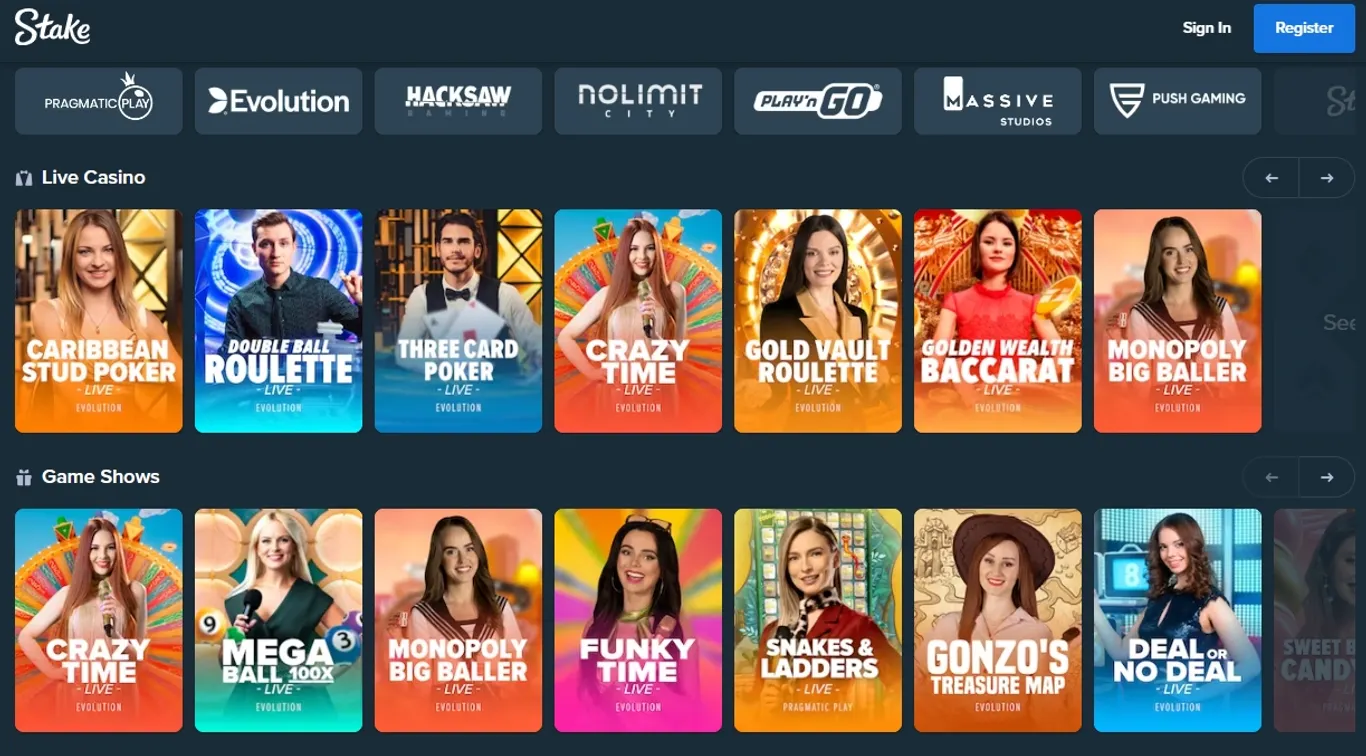 stake casino
