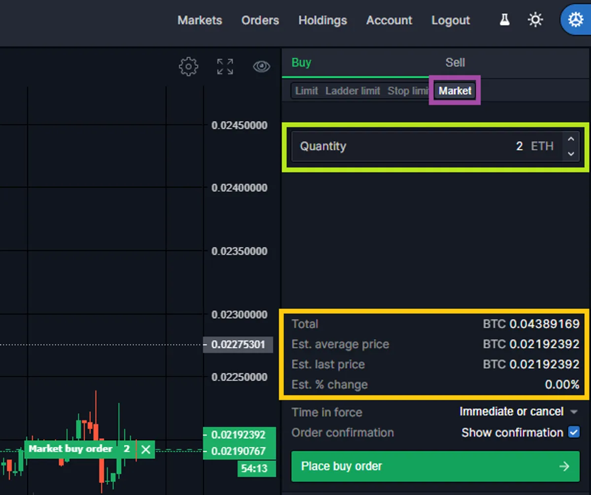 buy cryptocurrency on Bittrex