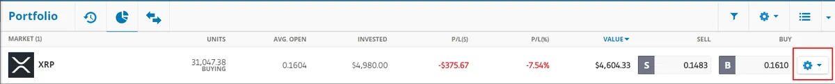 XRP Portfolio 