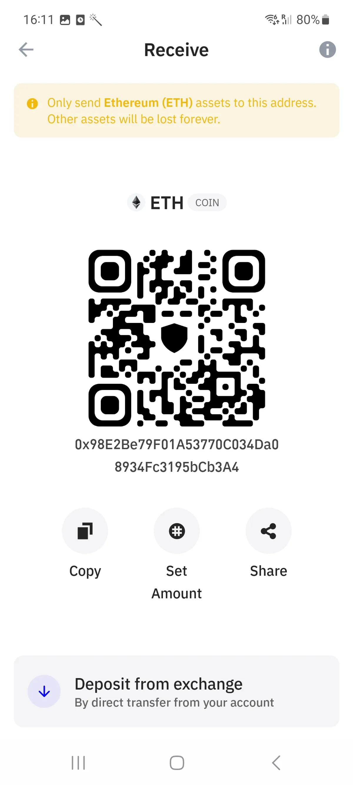 Trust Wallet address