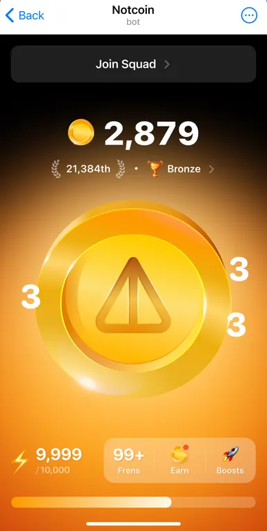 Notcoin app