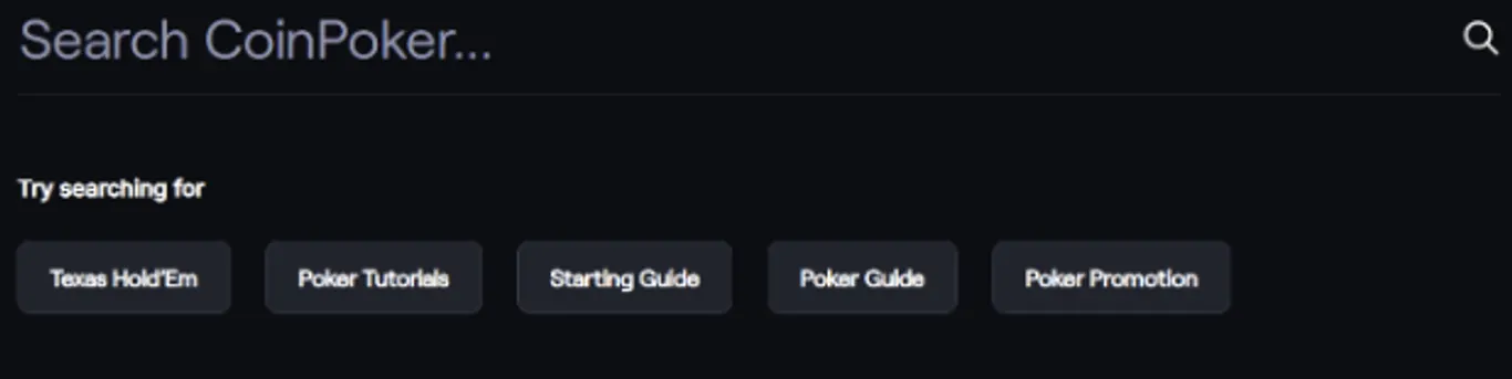 Search CoinPoker