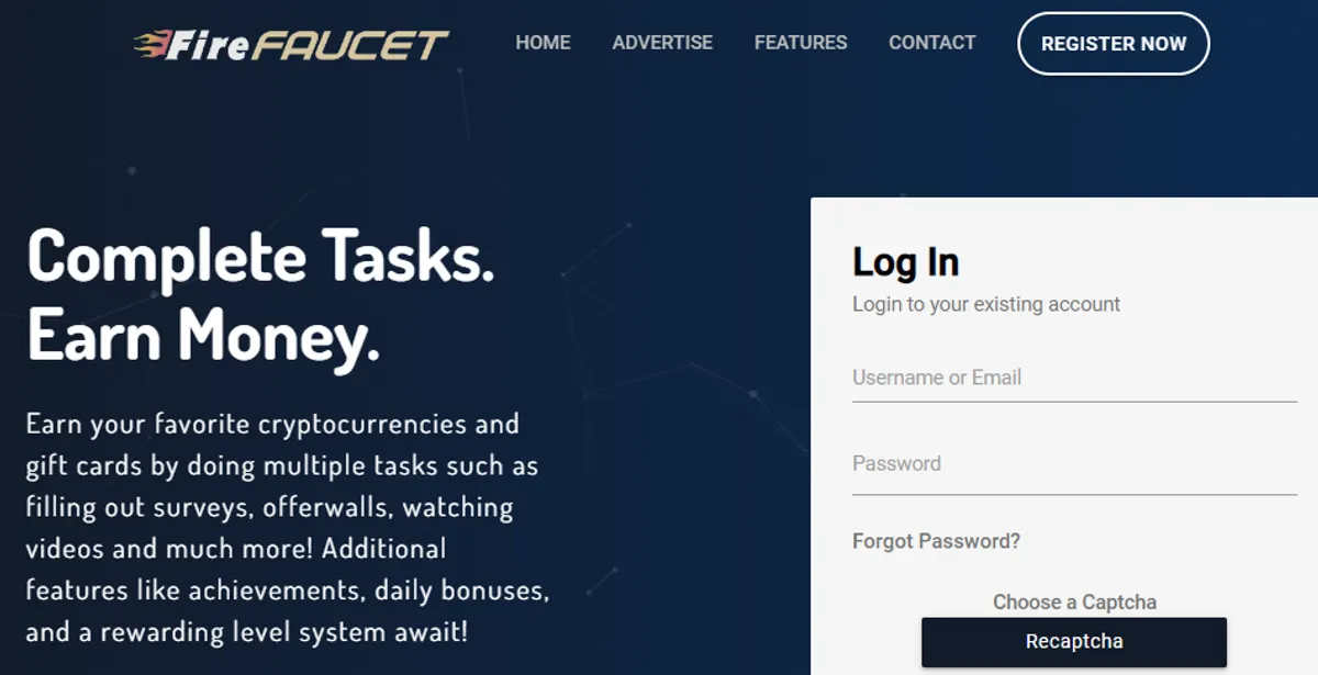 Fire Faucet is one of the best crypto faucet apps in 2024
