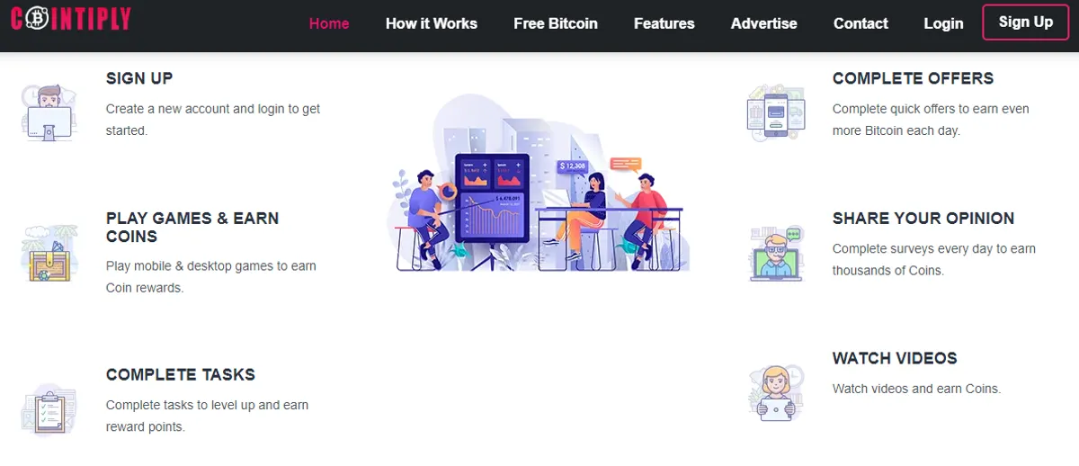 Cointiply is one of the best crypto faucet apps in 2024