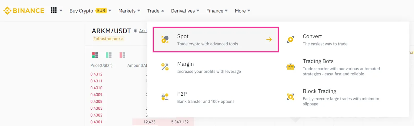 Buy Worldcoin on Binance