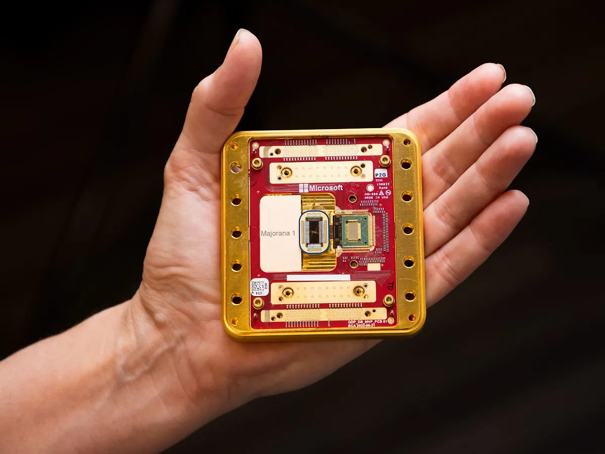 Microsoft's quantum Majorana chip