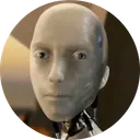 staring robot