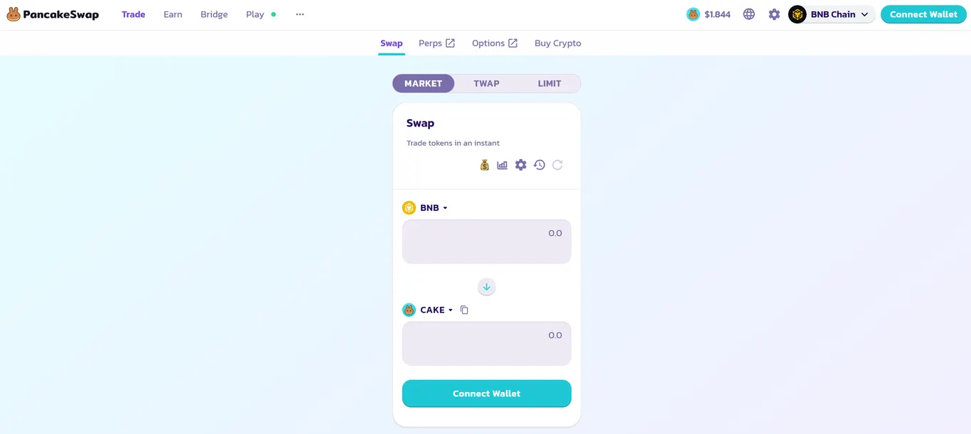 pancakeswap website