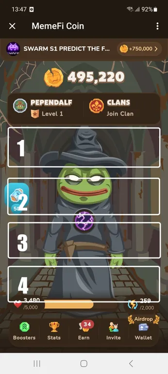 MemeFi daily combo