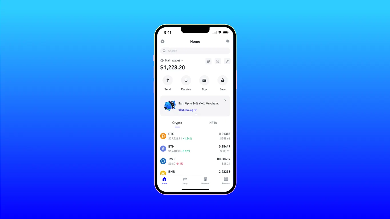 Trust Wallet app