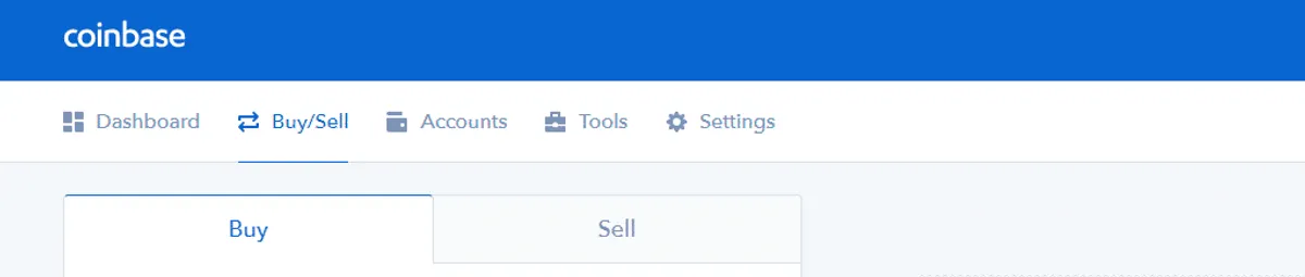 CB sell Step 1