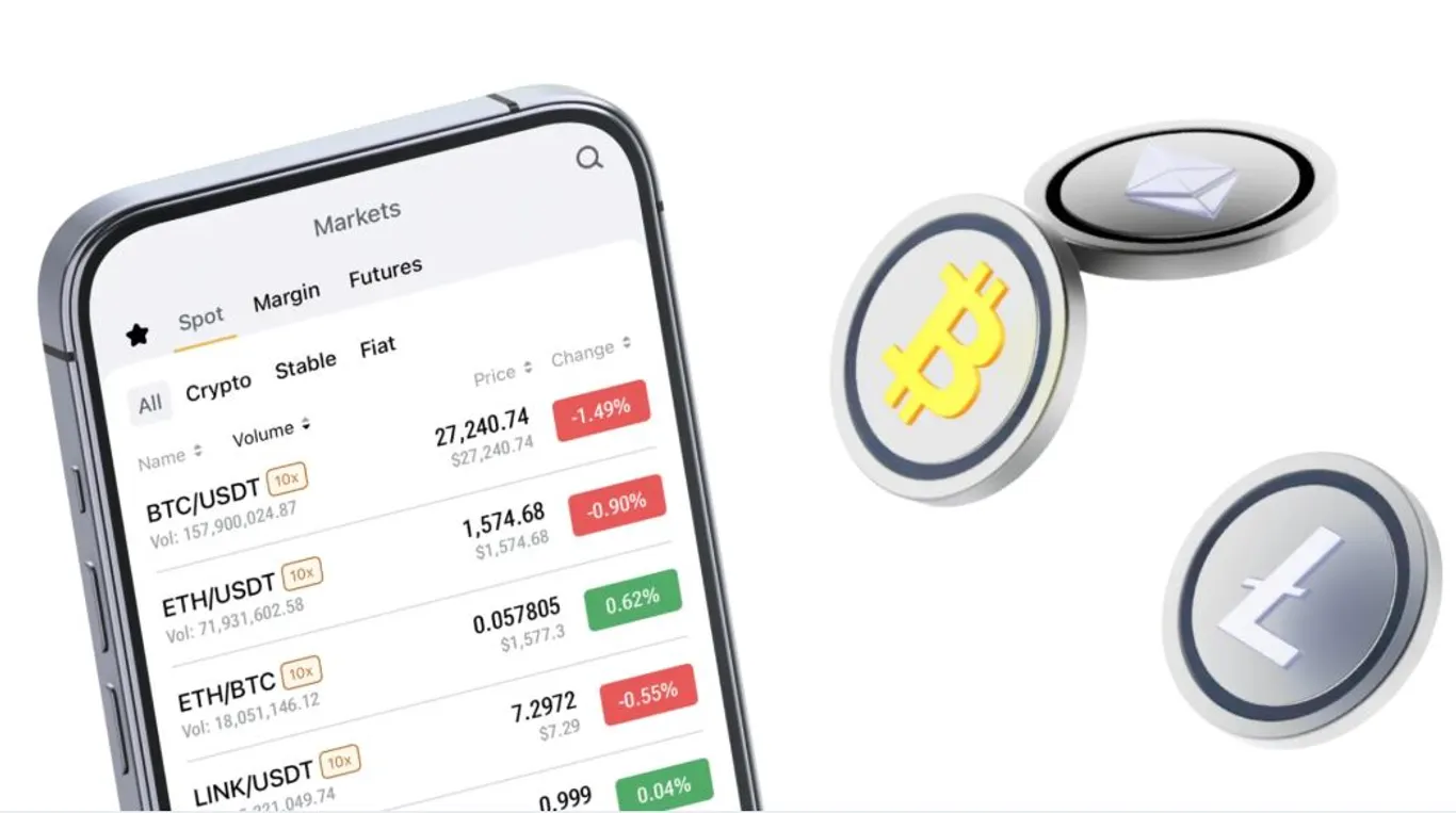 WhiteBIT mobile app