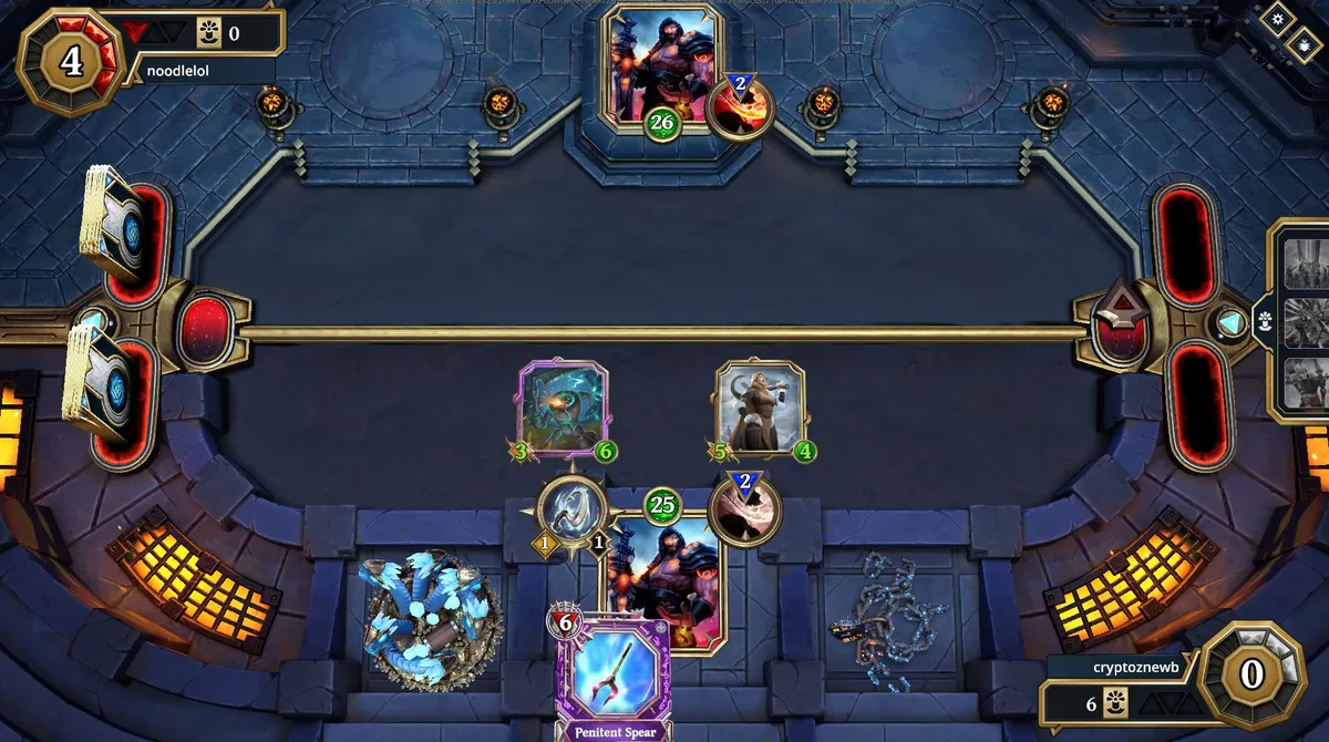 Gods Unchained is one of the best play-to-earn crypto games