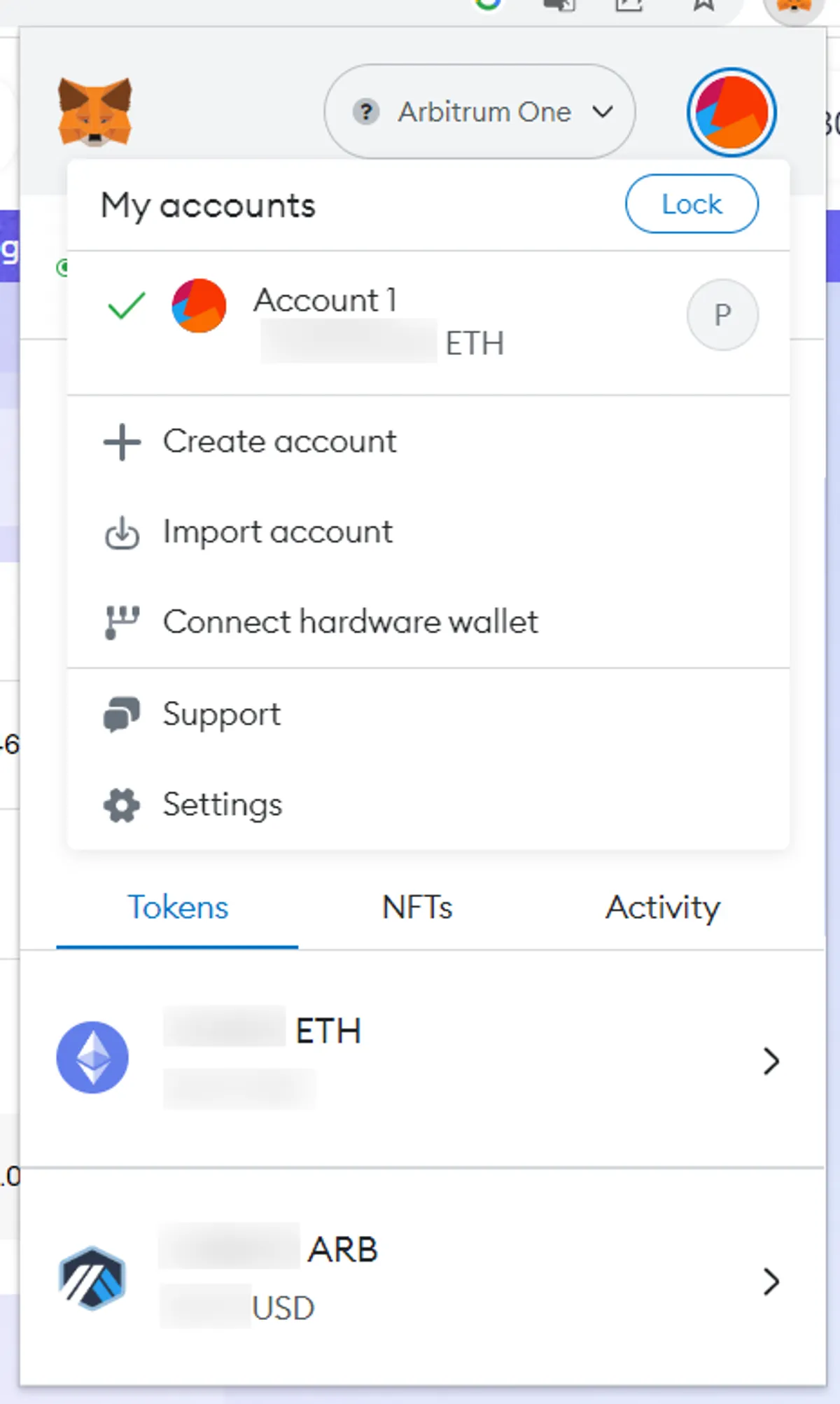 MetaMask wallet