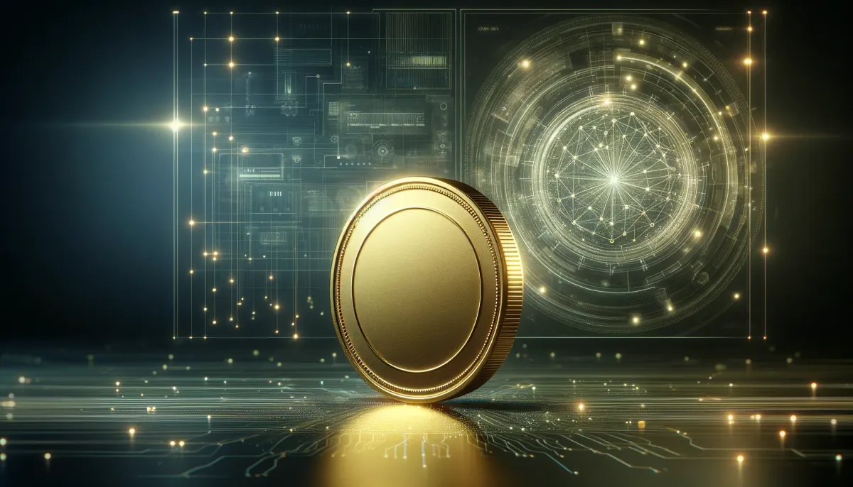 Gold-backed token