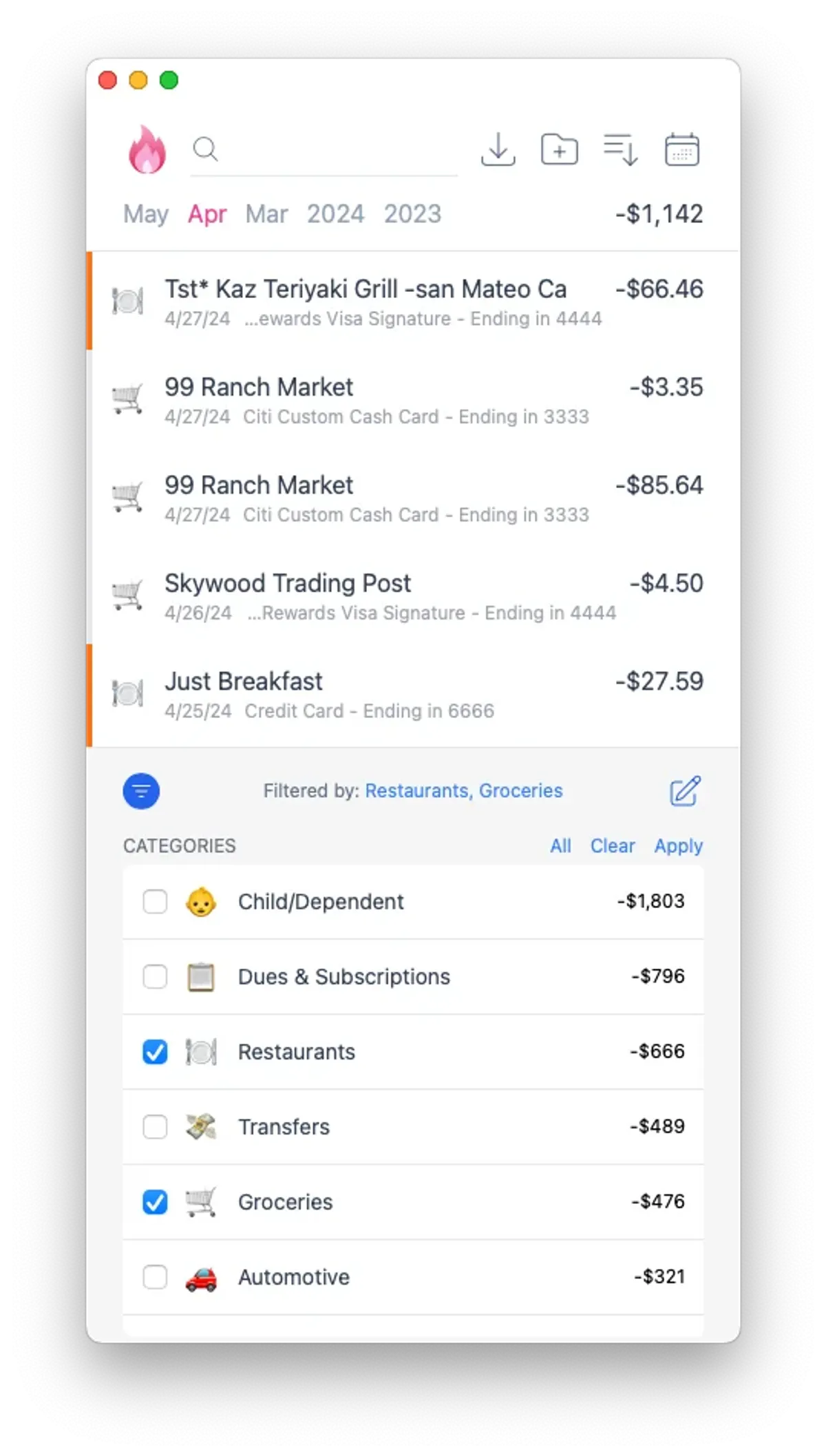 JCH net worth tracker