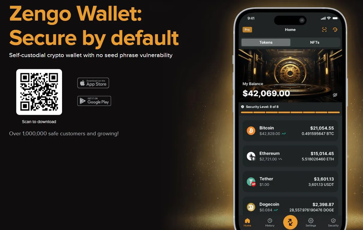 Zengo crypto wallet 