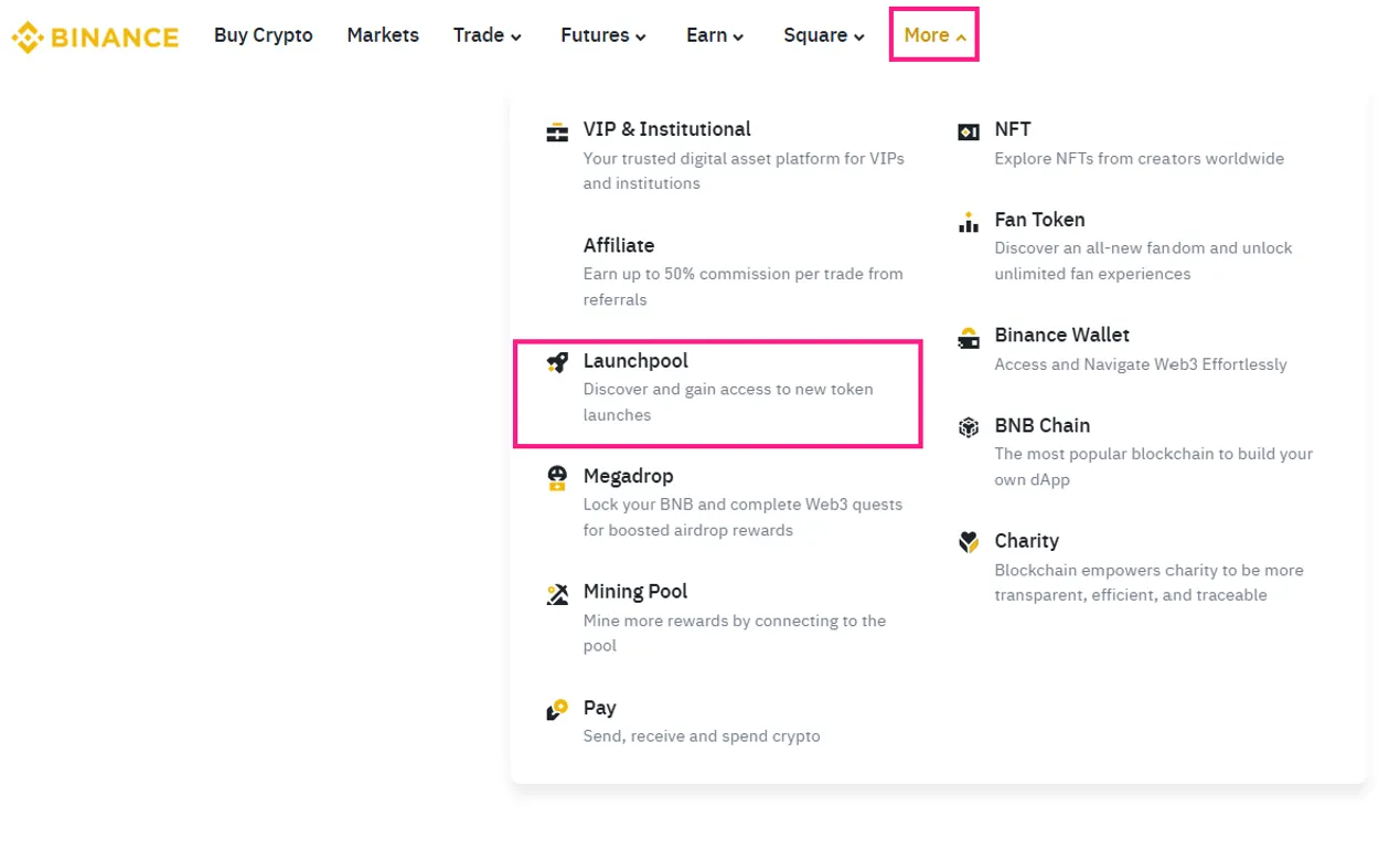 Binance Launchpool