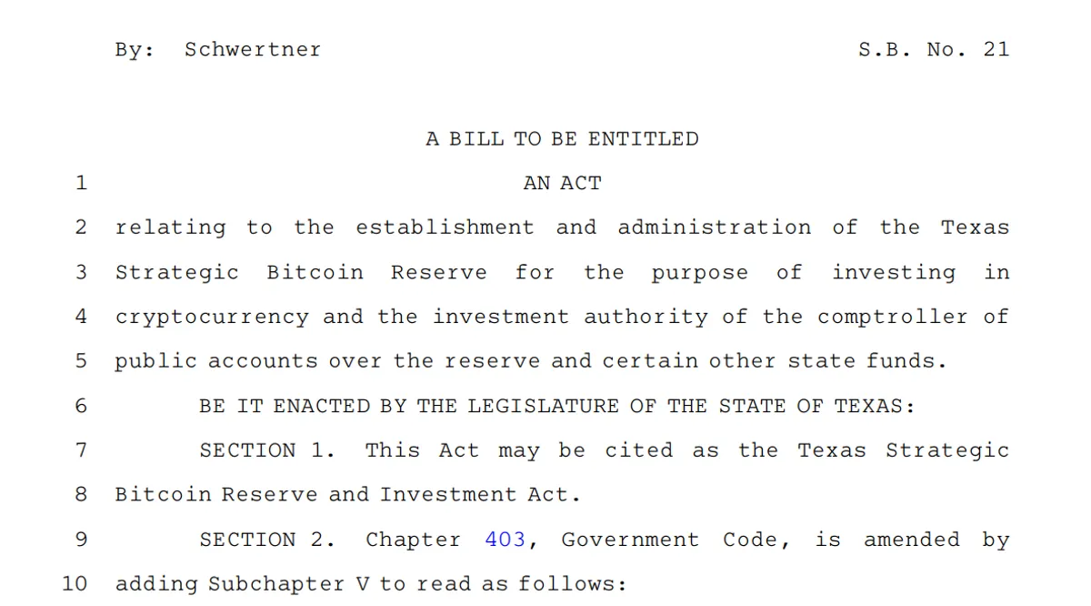 The bill to be entitled