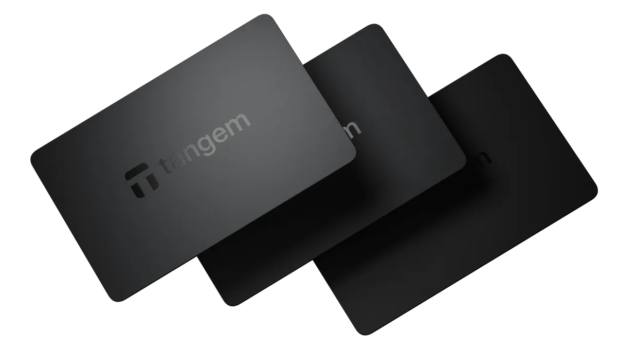 Tangem 3 card set