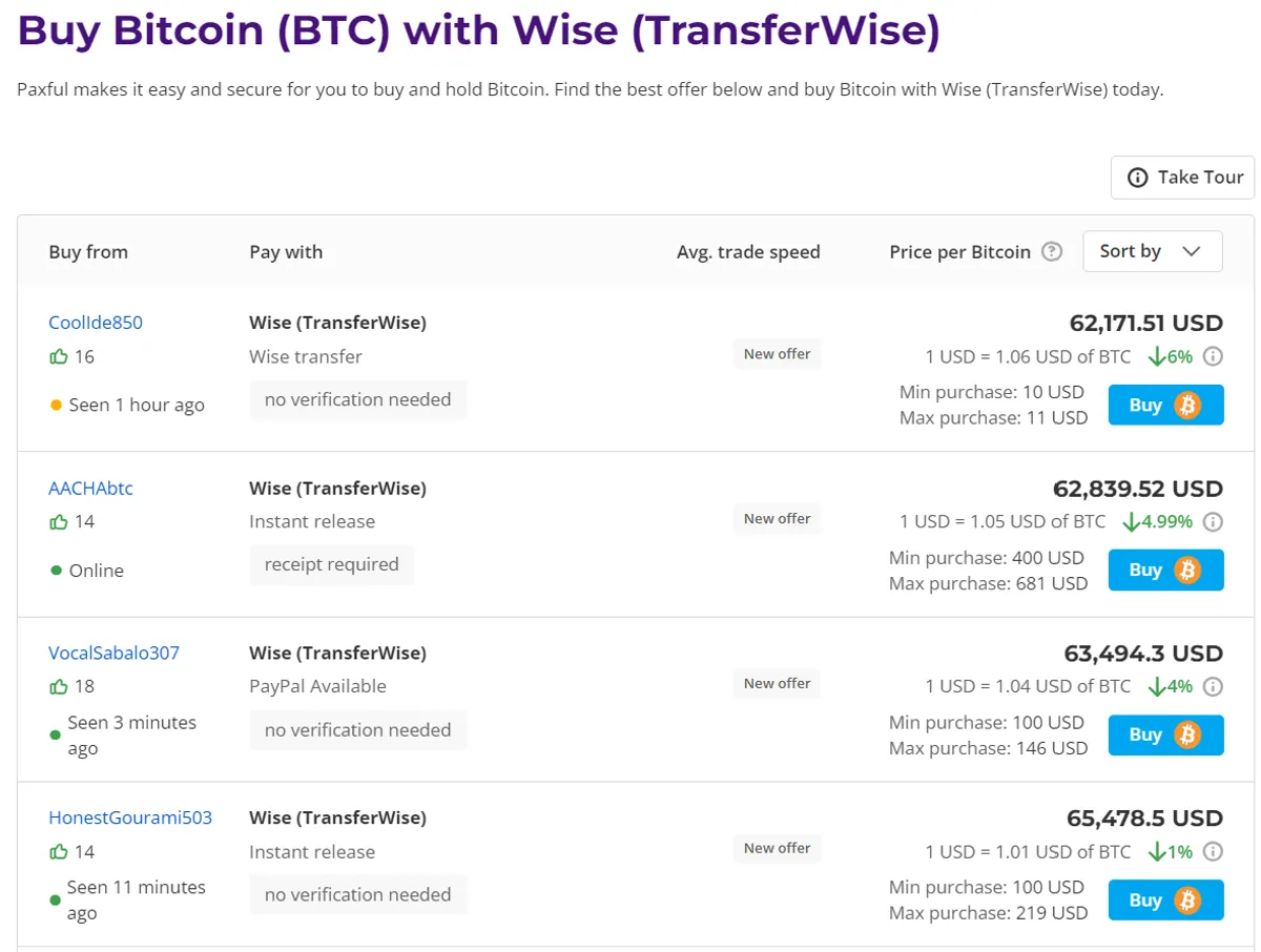 Paxful crypto p2p