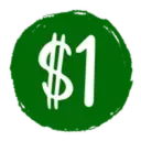 will go to $1