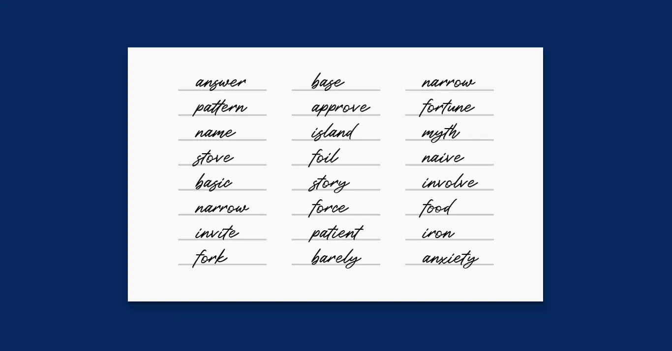 an example of a 24 word phrase