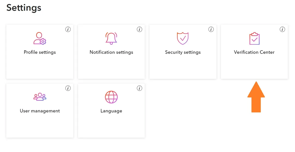 Payoneer verification center