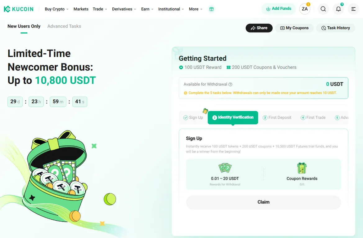 Navigate to the Rewards Hub to see your tasks
