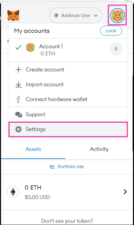 MetaMask crypto wallet