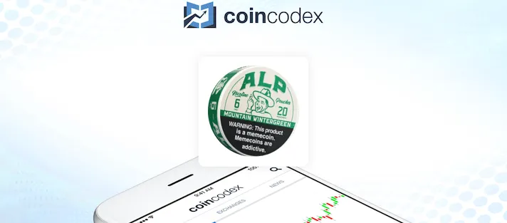ALP Price: Live ALP/USD Rate, Market Cap & ALP Price Chart | CoinCodex