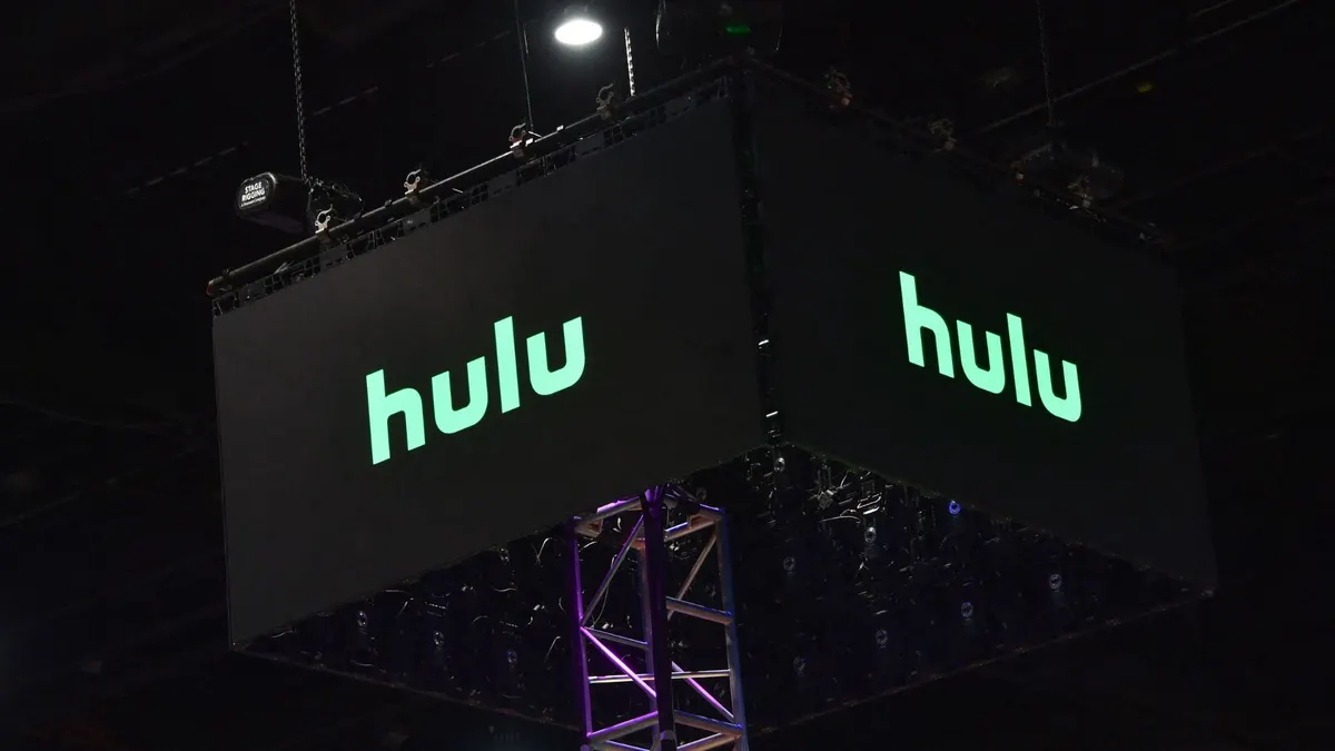image showing bilboard of hulu