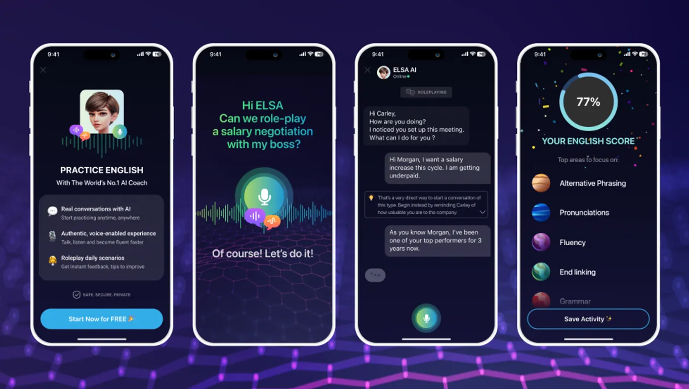ELSA Speak app
