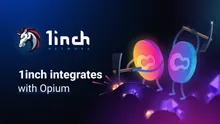 1inch Integrates with Opium