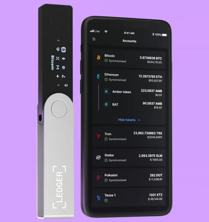 Ledger Nano X anonymous USDT wallet