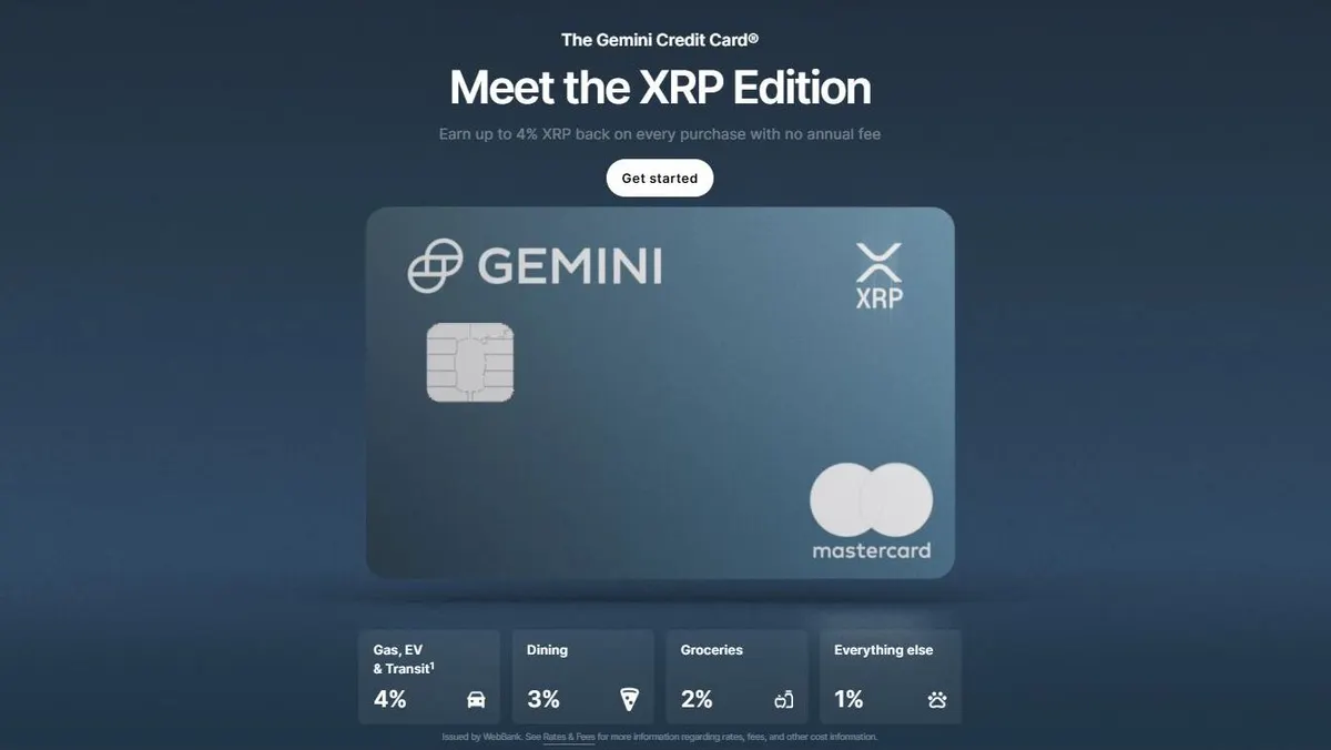 Gemini XRP Credit Card Review: Are the Rewards Worth It? | CoinCodex