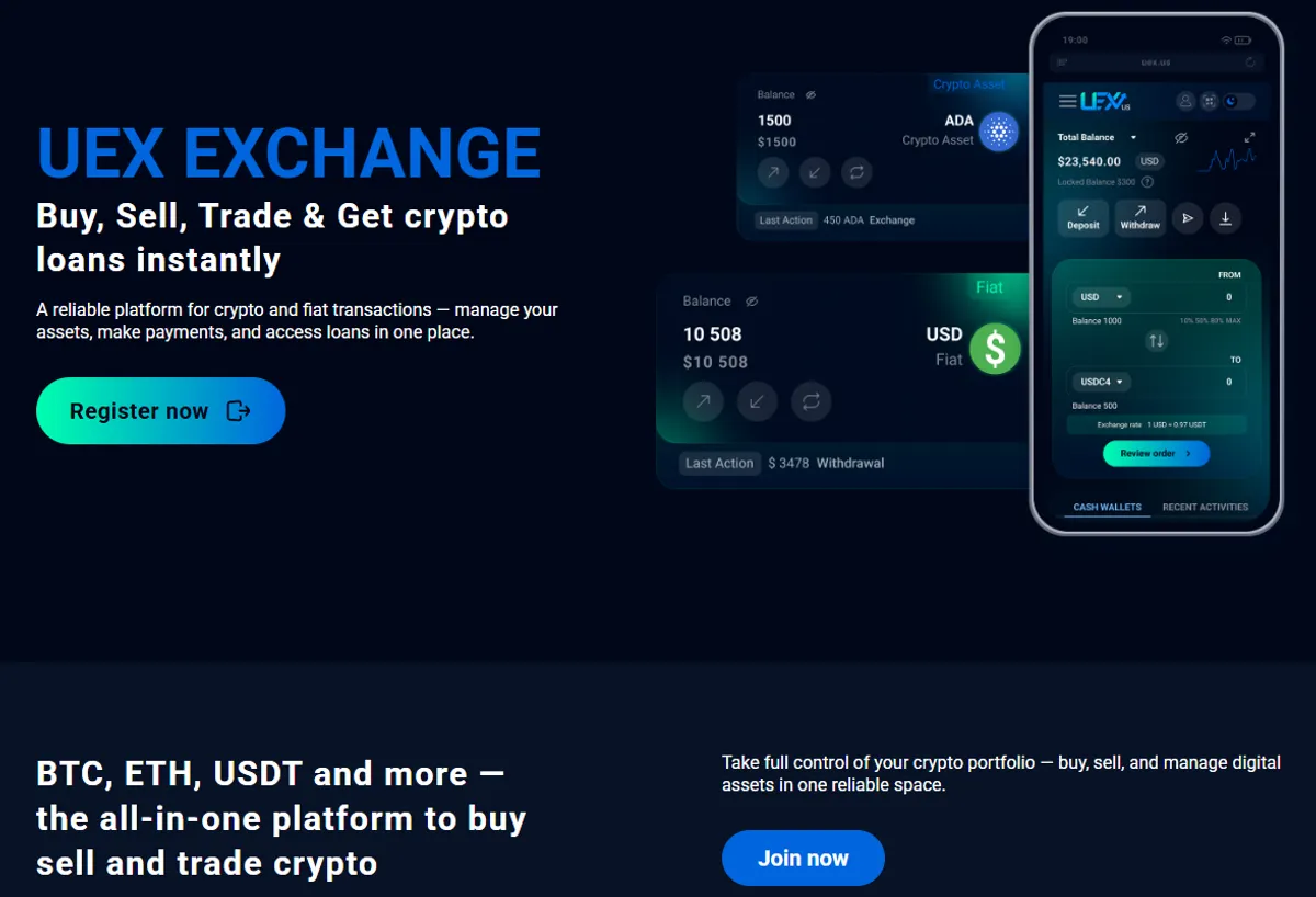 UEX.us exchange