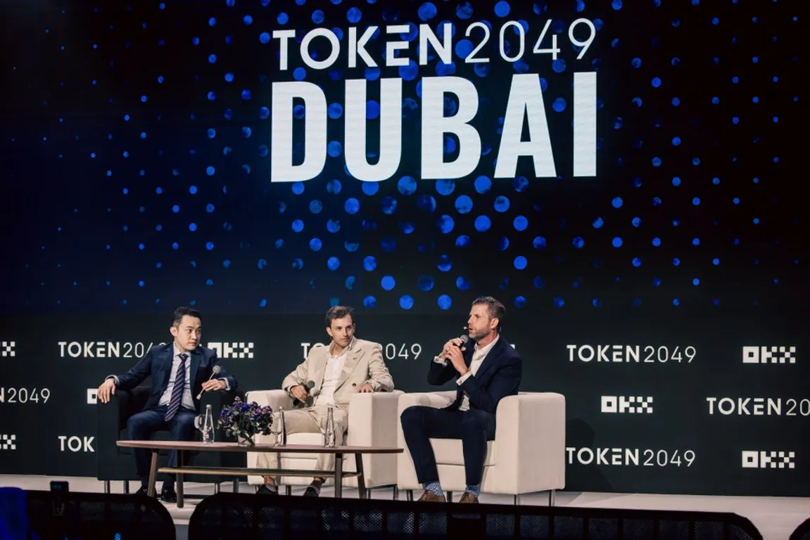 Eric Trump at Token2049