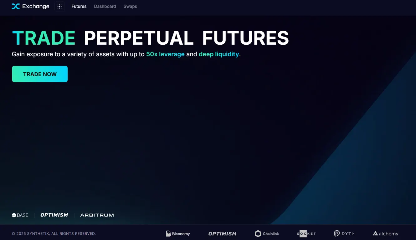 Synthetix exchange