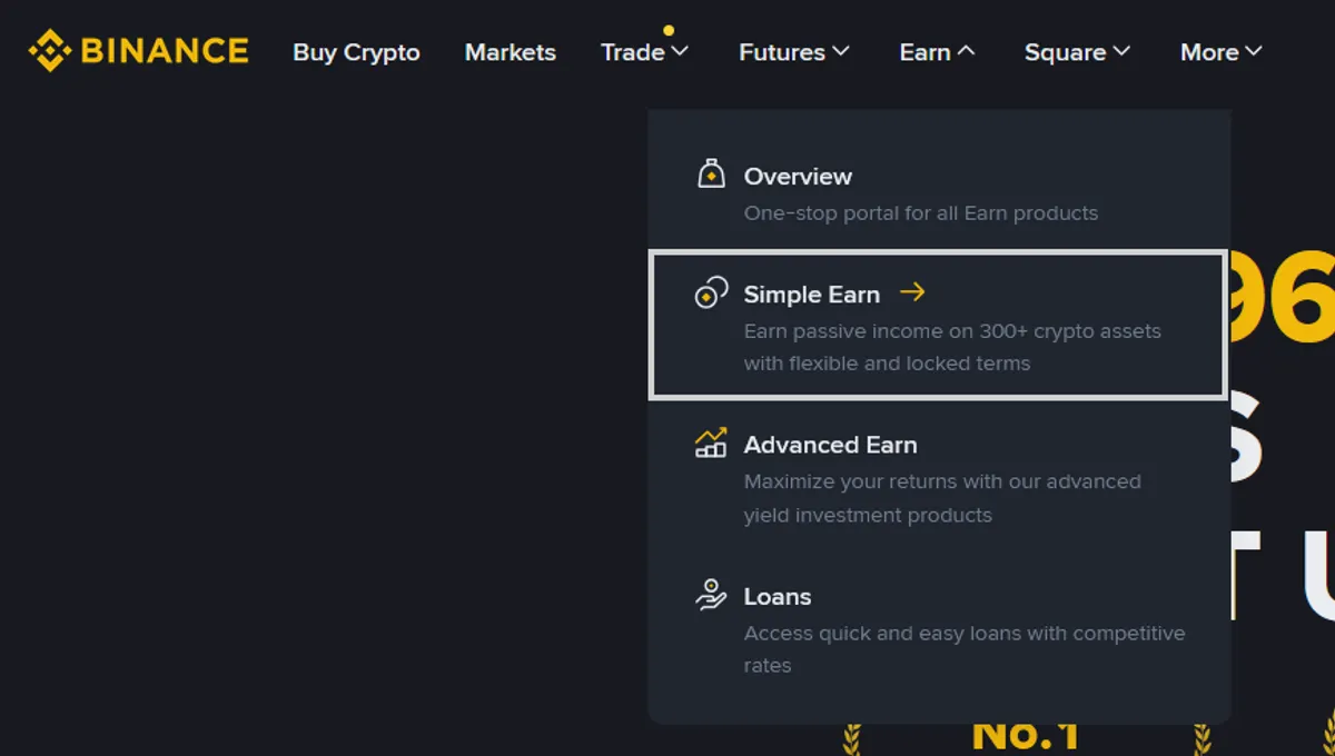 Binance Simple Earn