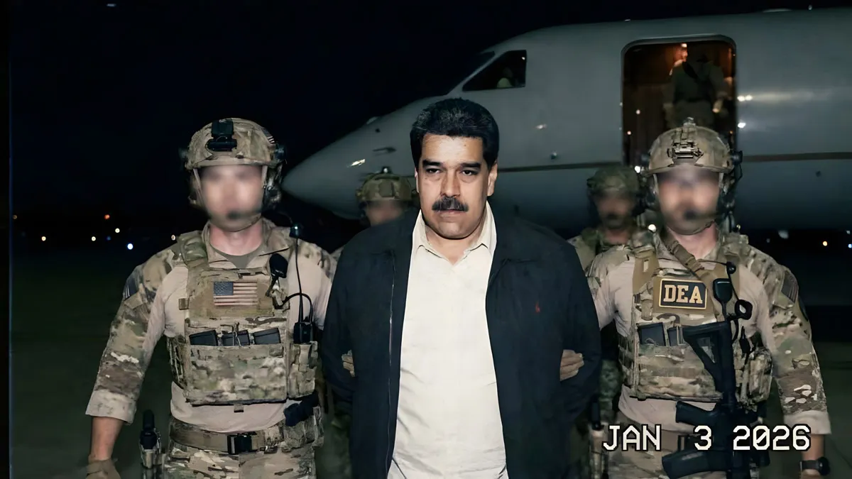 Nicolas Maduro captured