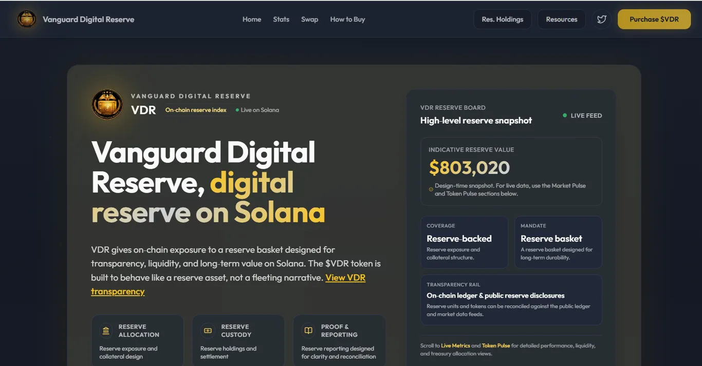 VDR crypto