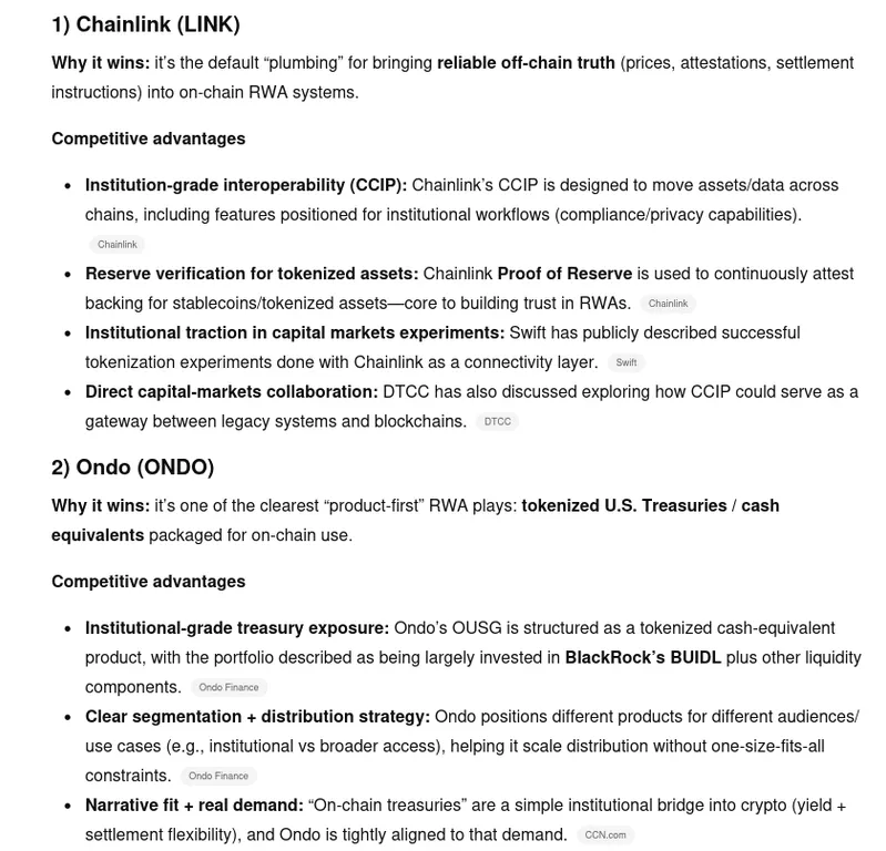 ChatGPT crypto sectors prompt